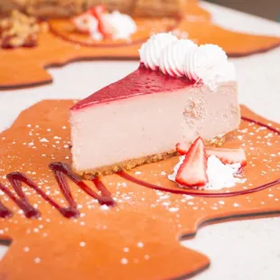 Pomegranate Cheesecake