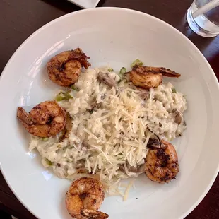 Mushroom and Asparagus Risotto