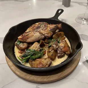 Cast Iron Roasted Chicken