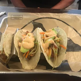 Spicy Salmon Taco