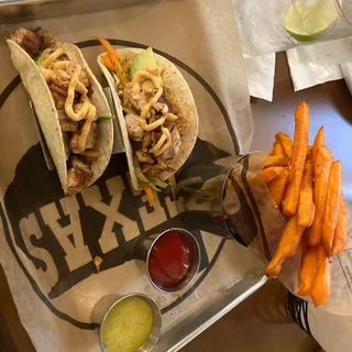 Smoked Jalapeno Rubbed Salmon Taco