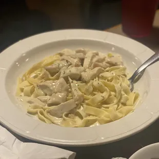 Chicken Fettuccine Alfredo