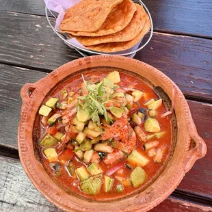 Verde Sauce Shrimp Ceviche