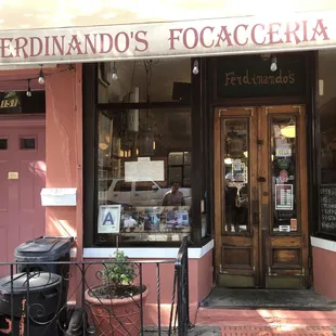 The beautiful front entrance