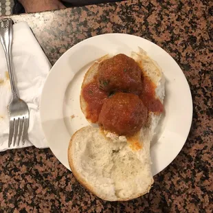 Meatballs Parmigiana