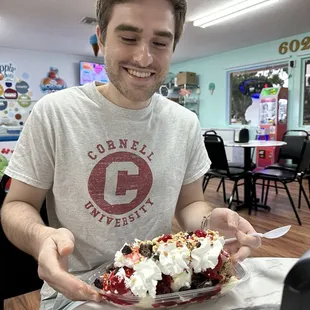 Banana split!