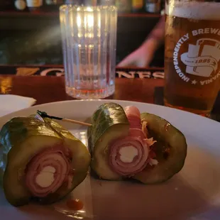 Pickle sandwiches for today only. Philly Beer Week pickle night