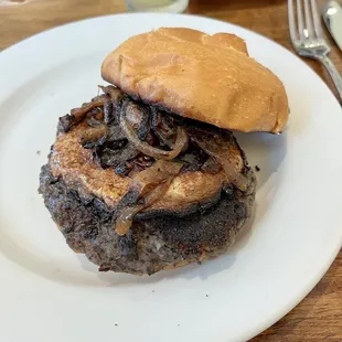 Black Bean Portobello Burger