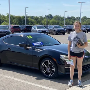Me and my new (old) car!