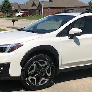 2020 Crosstrek in Crystal White Pearl