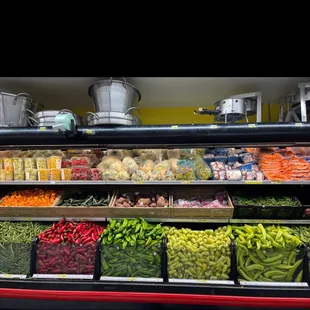 a variety of vegetables