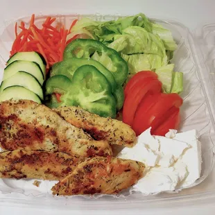 Ferisa's Special, Salad