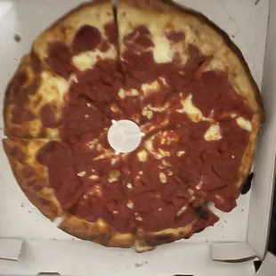 pizza, food