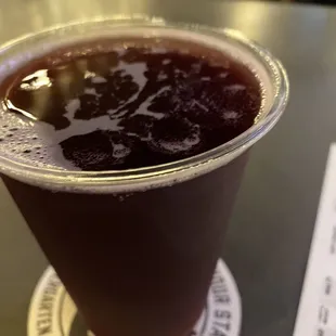 Blackberry cider