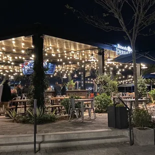 Quiet, chilly evening spent in a fun and lovely space.