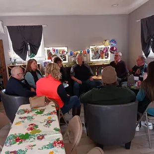 Birthdays are great in " The Shed"