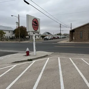 Outside sign