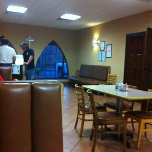 Inside