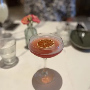 Pomegranate martini