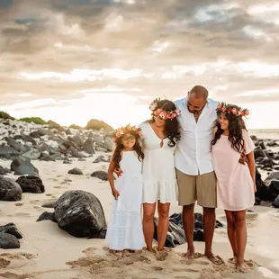 Family Session on the North Shore of Oahu, Hawaii