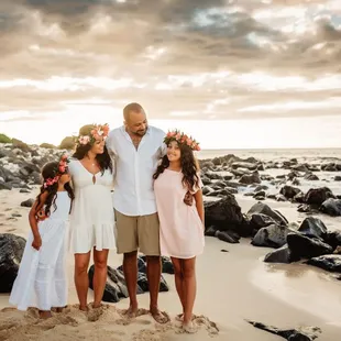Family Session on the North Shore of Oahu, Hawaii