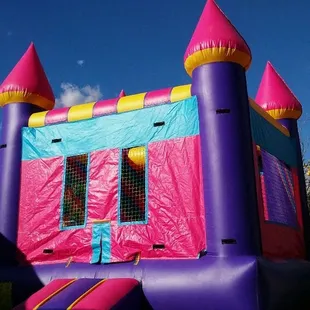 Castle purple and pink 13x13