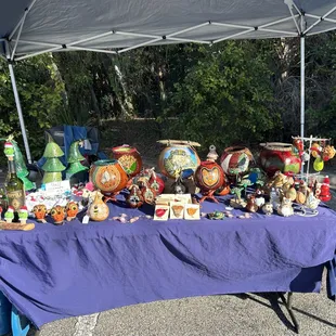 Wonderful art here at farmers/art market in Fernadina Beach!