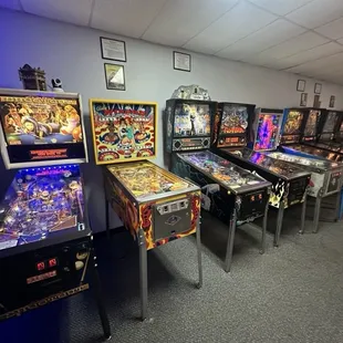 Pinball machines