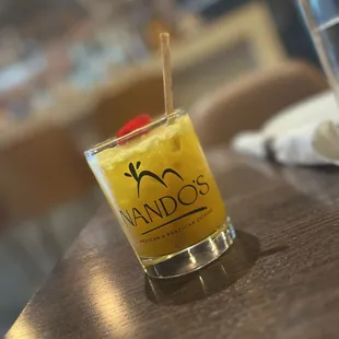 Passion Fruit Capirinha