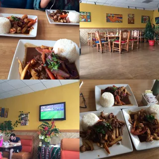 Tallarin Saltado pollo