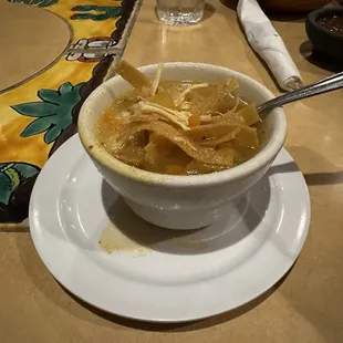 Chicken tortilla soup