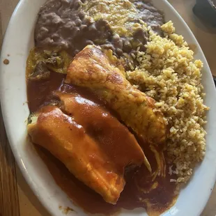 3. Enchilada and Tamale Combo