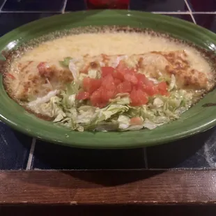 Seafood Enchilada