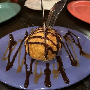 Fried ice cream