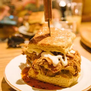 Chicken Sandwich Biscuit