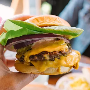 Dry Aged Cheeseburger