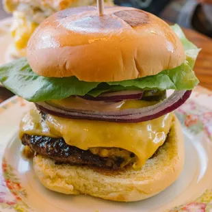 Dry Aged Cheeseburger