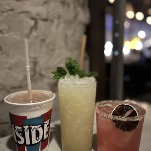 MEXICAN FIRING SQUAD SLUSHEE, COBRA CLUTCH, NUDE HOLIDAY