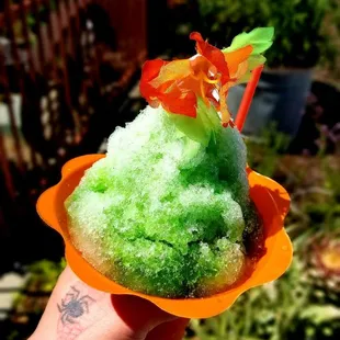 Monster and lemon lime..