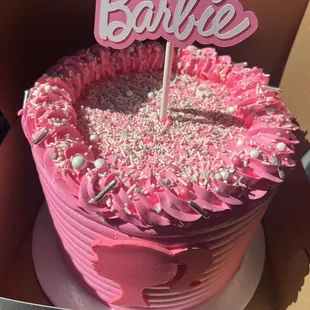 Barbie cake