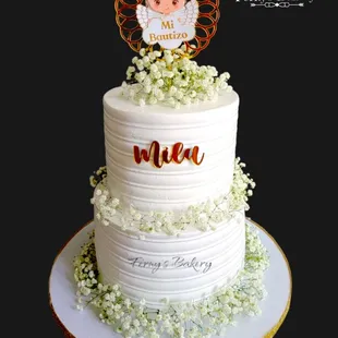 Baptism cake