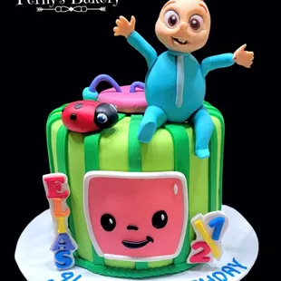 Cocomelon cake