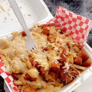 Buffalo chicken fries crispy large