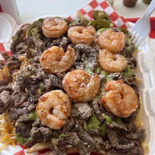 Surf &amp; Turf Fries - Large