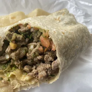 Carne Asada Burrito