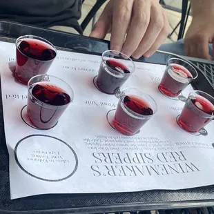Red sampler