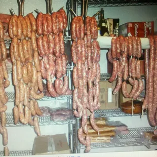 Fresh sausage (pork/chicken &amp; turkey also a few different speciality types: broccoli rabe/asiago/godfather) all at Ferrante&apos;s