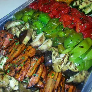 a variety of vegetables