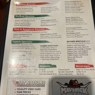 Menu 2/24!