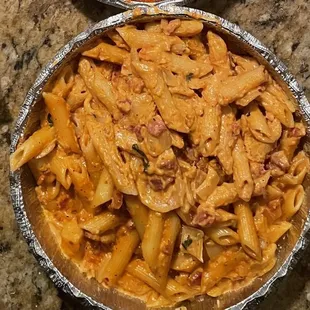 Bland, &quot;Marsala&quot; a la vodka